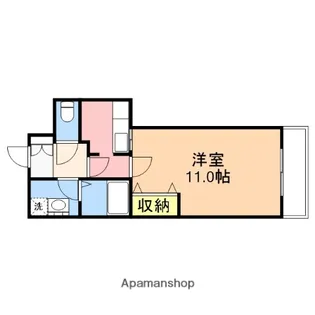 ハイムファンタスⅡ【303号室】の間取り