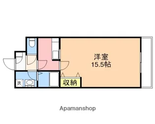 ハイムファンタスⅡ【102号室】の間取り
