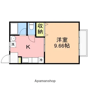 マービアス【2階】の間取り
