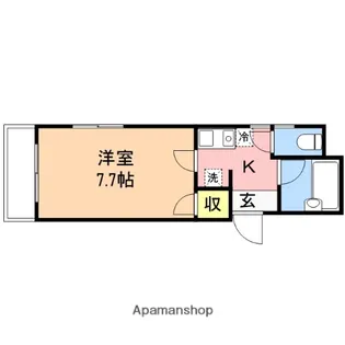 プレーンコート【3階】の間取り