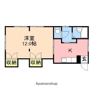 イーストマタラク【2階】の間取り