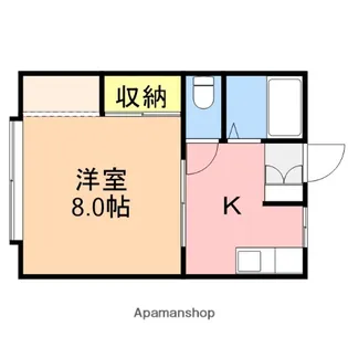 スピーリア駅南【2階】の間取り