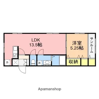 ハイダウェイズ【2階】の間取り