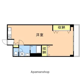 トーカンマンション医学町【202号室】の間取り