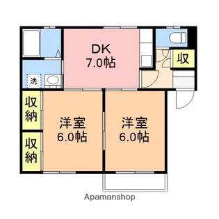 アートヒルズⅠ【2階】の間取り