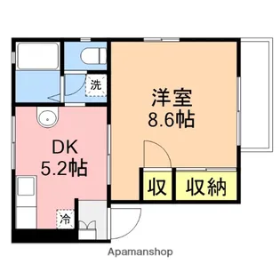 マイネル【2階】の間取り
