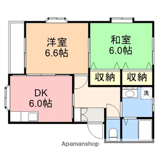 シャインミナミ【2階】の間取り