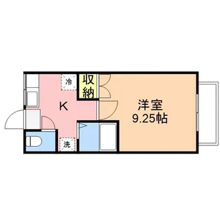 サンセリテ【B205号室】の間取り