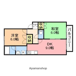 アスターアオキ【2階】の間取り