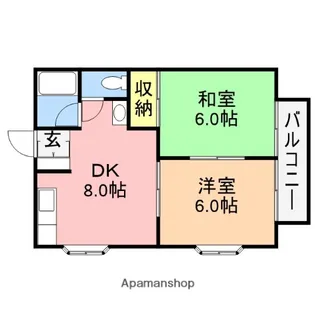 ルピナス【1階】の間取り