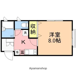 メルシー米山【103号室】の間取り