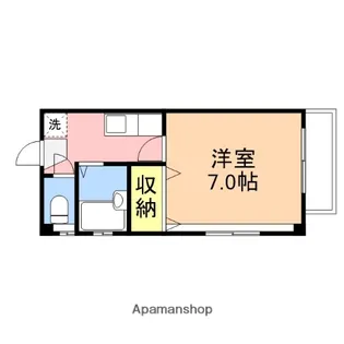 LA BELLE MAISON(ラ ベル メゾン)【2階】の間取り