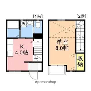 メゾン・リヴィエール【103号室】の間取り