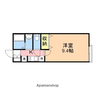 セレニティーベル【202号室】の間取り