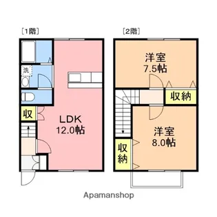 ハイランド白銀アネックス【1階】の間取り