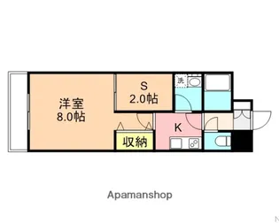 リアライズ西湊町通【902号室】の間取り
