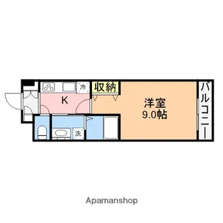 ファーストクラス神道寺【6階】の間取り