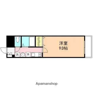 シティパル【3階】の間取り