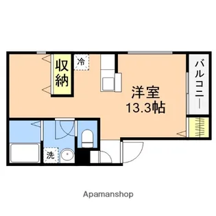 L COLLECTION【3階】の間取り