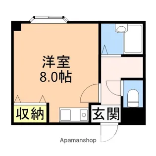 ライフ旭町【1階】の間取り