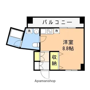 ホポロ古町【901号室】の間取り