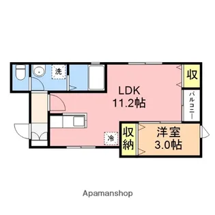 パインテイルⅡ【1階】の間取り