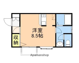 サンクラブ牡丹山【2階】の間取り