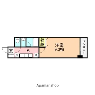 FIEL白山公園【6階】の間取り
