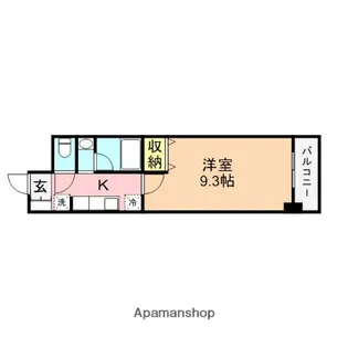 FIEL白山公園【5階】の間取り