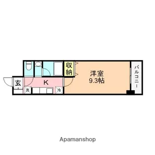 FIEL白山公園【6階】の間取り
