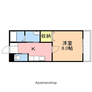 ウェルストーン【2階】の間取り