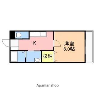 ウェルストーン【2階】の間取り
