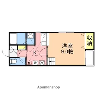 GAKUENヒルズ【A201号室】の間取り