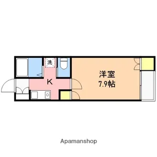 セジュール鐙【2階】の間取り