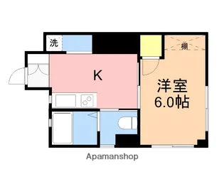 プラグイン【202号室】の間取り