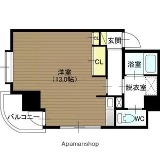 ベルトピア新潟21【10階】の間取り