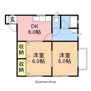 ファーストブランチ【1階】の間取り