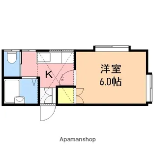 ネージュインLUNA【2階】の間取り