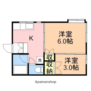 ハウスロアーヌ【2階】の間取り