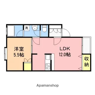 グランコート21【2階】の間取り
