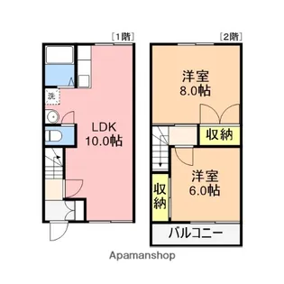 エクセラ藤【105号室】の間取り