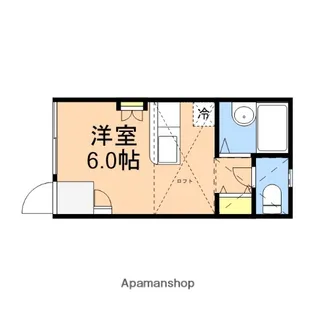 アレーズ(ALAISE)【202号室】の間取り