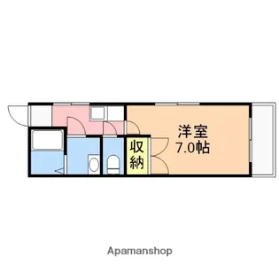 新島ホンダビル【202号室】の間取り