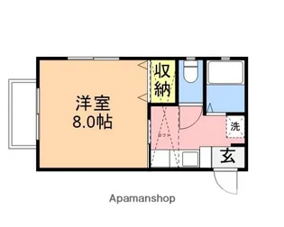 キャメルハウス長潟【2階】の間取り