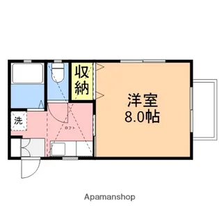 キャメルハウス長潟【2階】の間取り