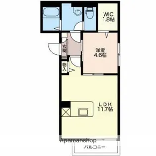 ハイツとき【1階】の間取り