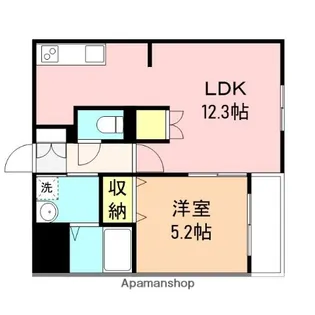 ファーストクラス豊栄【3階】の間取り