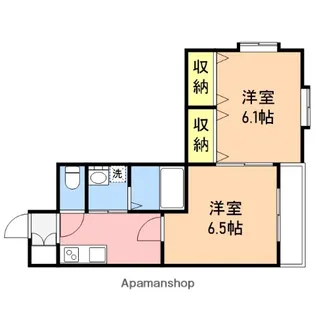 ファーストクラス豊栄【2階】の間取り