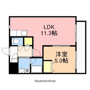 学校町コート【3階】の間取り