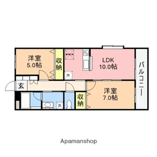LUMIERE泉【3階】の間取り